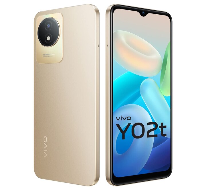 Vivo Y02t (Sunset Gold 4GB RAM 64GB Storage)  (Y02 T 4/64GB S/GOLD)